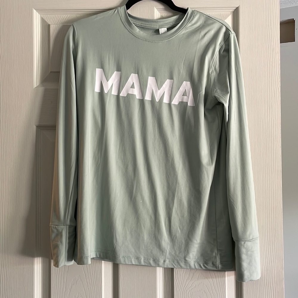Mama long sleeve Tee from the belly box